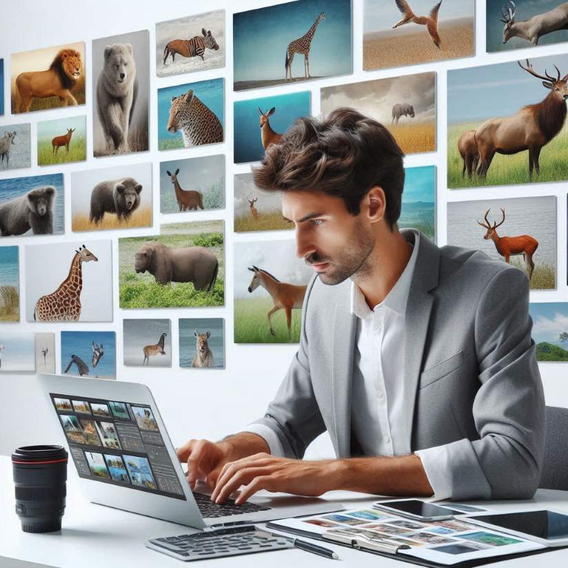 editing wild life photos